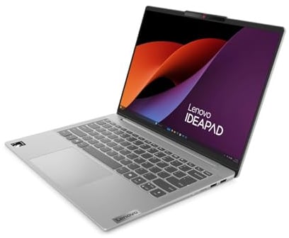 Ordinateur portable Lenovo IdeaPad Slim 5 14Q8X9 Copilot+ PC, 14 WUXGA, Qualcomm Snapdragon, X1-26-100, 32 Go RAM, 512 Go SSD, Adreno Onboard Graphics, Windows 11 Home, Gris