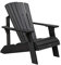 Lifetime Adirondack Stuhl, Holz, schwarz
