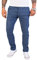 Rock Creek Herren Chino Hose Slim Fit Business Hosen Chinohose Stoffhose Chinos Hosen für Männer Casual Elegante Hose RC-2154 Blau W40 L34