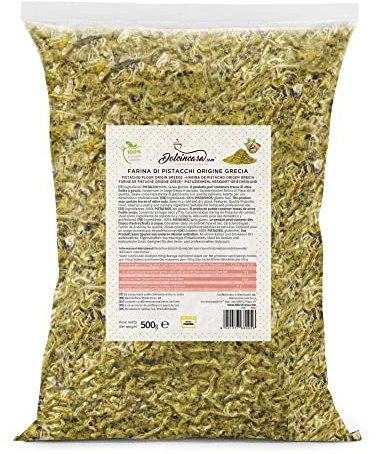 Dolcincasa-Farina di Pistacchi 100% per Ricette Dolci e Salate 500g Senza Glutine