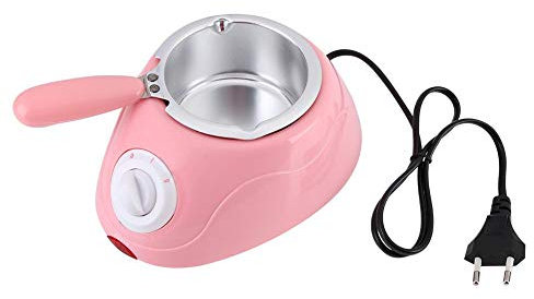 Elektrische Pralinenschmelze Schmelztiegel 2 Temperaturstufen für Schokolade Fondue DIY Formsatz für Kuchen Kekse Waffeln Cupcakes Suitable for Haushalt und Party Nutzung