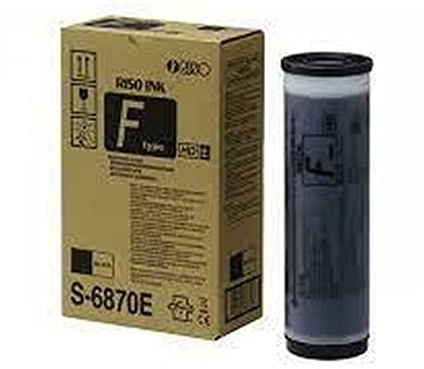 RISO Ink Black HD (S-6870E) (Alt: S-7124E, S-4841E) VE 2 x 1000ml für MZ9
