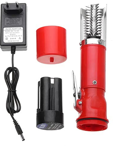 KELUNIS 120W Portable Electric Fish Scaler Fishing Scalers Clean Fish Remover Descaler Scraper Seafood Cleaner Brush Tool 8800Mah