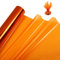 Cellophan Rolle Groß Orange, Cellophanfolie Rolle, 30Mx40CM Cellophan Transparent Geschenkpapier, Zellophanfolie Transparentfolie Cellophanfolie für Blumen Geschenkkörben