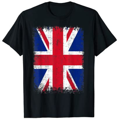 United Kingdom UK Union Jack Flagge England Großbritannien T-Shirt