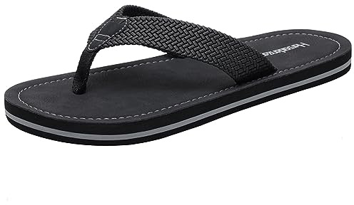 Harssidanzar Chanclas Antideslizantes para Surf y Playa, Sandalias de Ducha Resistentes al Desgaste para Verano HM001EU
