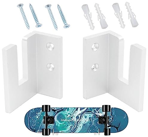 Facynde Skiboard-Halterung zur Wandmontage - 1 Paar Snowboard-Display-Halter - Platzsparende Indoor-Snowboard-Aufbewahrungsorganisation für Sportliebhaber für Schlafzimmer, Büro