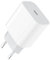 20W USB 3.1 Typ C Ladegerät Adapter passend für Samsung Galaxy A56 A36 A26 A16 A06 A55 A35 A25 A15 A05 A54 A14 A53 S25 S24 S23 S22 Ultra 5G FE Fold ZFlip USB-C Haus Steckdose Strom Stecker L77 WEIß