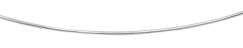 DUR Schmuck Schlangenkette 2.0 mittel 1,6mm Silber 925/- rhodiniert (K2925)