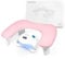 LIONVISON Repose Main Manucure: PU Cuir Coussin Manucure Repose Main - Type U Coussin Ongle Repose Main et Repose Poignet pour Convient aux Salons de Manucure Coussins Repose-Repose Main（Rose)