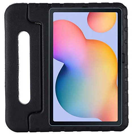Funda para Samsung Galaxy Tab S6 Lite de 10.4 pulgadas 2024/2022/2020 (SM-P620/P610/P615), a prueba de golpes, funda ligera para niños para tablet Samsung Galaxy S6 Lite (negro)