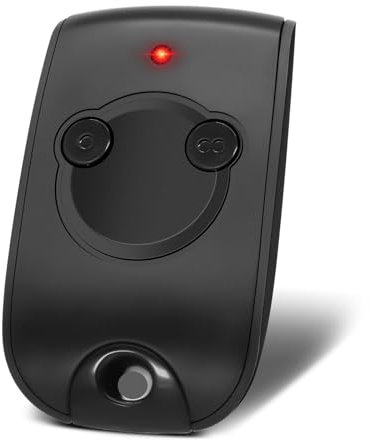 433MHz Fernbedienung,2 Kanäle Garagentoröffner Kompatibel mit 1841026,Handsender für Garagentor NS Piepser Garagentor,2 Motoren(1 Stück)