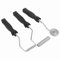 Haosie 3PCS Outils Rouleaux en Fibre de Verre, Rouleau Debulleur Resine, Fibre de Verre d’Alliage d’Aluminium, Bubble Paddle Roller Kit, pour Résine Composite Décoration Maison