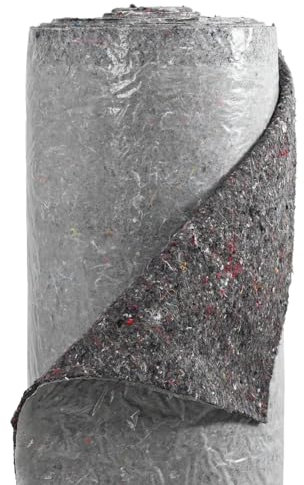Pond Fleece Grey Fabric Polyester 393.7 x 0.1 x 39.4 in, Modern, Foldable, Durable for Gardens, Fountains, and Landscaping, Outdoor Only, Easy Setup and Storage with Simple