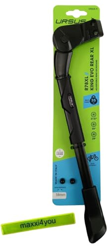 maxxi4you Fahrrad Hinterbauständer King Evo XL 18mm Platte inkl Reflexband