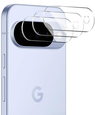 Fylnatc 3 Stück Kamera Schutzglas Kompatibel mit Google Pixel 10 Kameraschutz, Kamera Schutzfolie, Linse Glas Folie, Ultra HD Klar, 9H Härte, Easy 10S Installation, Vollständiger Kameraschutz