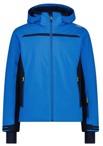 CMP Giacca da sci da uomo in twill, 35W0007 (IT, Numero, 52, Regular, Regular, Royal Blue)