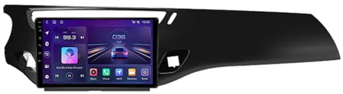 Android 15 Autoradio Stereo 9 Zoll Hd Digital Multi-Touchscreen Für Citroen C3 DS3 2010-2016 Mit Navigation Bluetooth-unterstützung Radio Lenkradsteuerung,M106