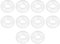 Sourcingmap, O-ring in silicone, diametro interno 4 mm, diametro interno 10 mm, larghezza 3 mm, guarnizione di tenuta 10 pezzi