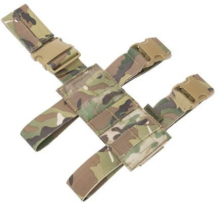 EXCELLENT ELITE SPANKER Taktisch Drop Beinholster Einstellbar Platform Molle Module Universal Tasche für linkes/rechtes Bein (MC)