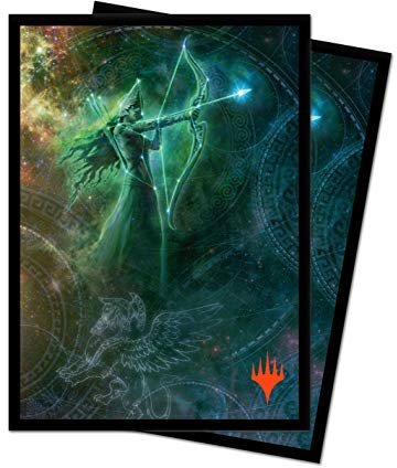 Ultra Pro Theros Beyond Death 100, V7 Alt Art Nylea, Keen-Eyed Kartenhüllen Sleeves für Brettspiele