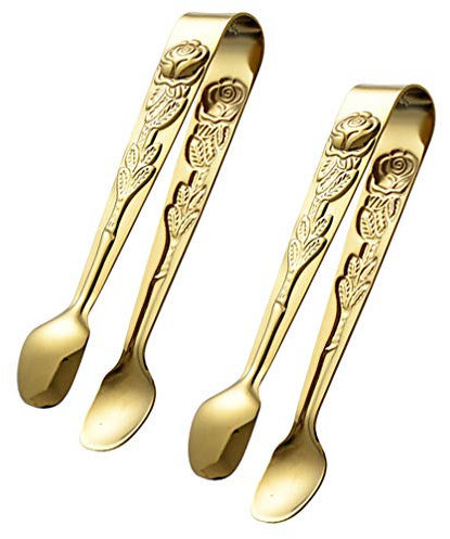 2 Stück Roségold Geprägter Edelstahl-clip Keksclip Brotclip Hitzebeständiger Lebensmittelhalter Für Zuhause