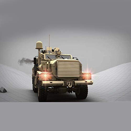 UIGJIOG Remote Controlled Vehicles 1/12 2.4 GHz Military Control Car RC Model Climbing Car Hummer Simulation Anti-Mine Avutation Branch,upgraded version