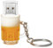 Memoria USB 32GB Forma de Jarra de Cerveza Lindo Unidad Flash USB 2.0 Flash Drive para Almacenamiento de Datos Externos