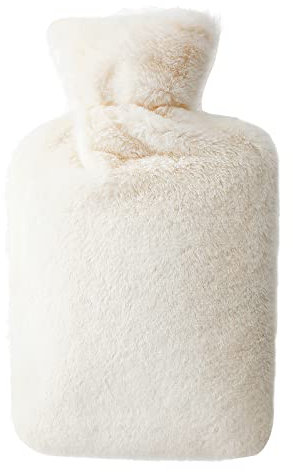 URBZUE klassische Wärmflasche mit Bezug, 2L Hot Water Bottle Nackenwärmflasche Wärmekissen Rücken, Bettflasche zu Hitze & Kühlen für Frauen Menstruations Perioden, Schulter Unterleib Thermophor