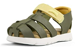 Camper Baby Boys' Oruga K800489 Sandal, Green 008, 6 UK