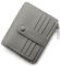 REETEE Porte Carte de Crédit Cuir Véritable Homme Femme RFID Blocage Portefeuille Cuir Petit Porte Carte Slim avec Poche à Monnaie, Porte Feuille avec 14 Emplacements et Petit Porte Monnaie (Gris)