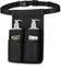 SITHON Ceinture pour Flacon de 250 ML, étui de massothérapeute Professionnel pour 2 Bouteilles, Porte-Bouteille avec Ceinture réglablepour Huile ou Lotion de Massage (227g) (sac uniquement), Noir