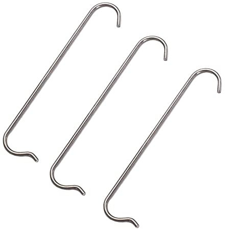 Vctitil 3 Pcs Stainless Steel Bicycle Chain Hooks, Bike Chain Repair Aid Tool Bike Chain Joint Hook Bike Chain Connecting Accessories
