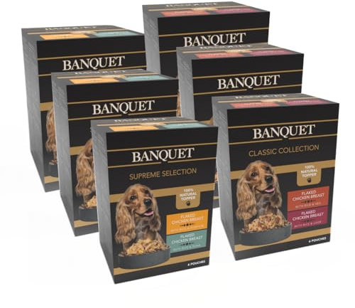 HiLife Banquet Adult Wet Dog Food, Mixed Multipacks Classic Collection & Supreme Selection, Made with 100% Natural Ingredients (36 Pouches x 100g)