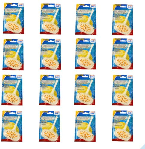 WC Duftspüler - 1 Stück pro Pack - Frische für Ihr WC - Lemon - Sparset - 16 Packungen