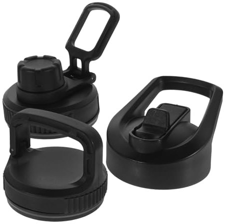 Milisten 3stücke Sport Wasserflaschen Deckel Universelle Trinkflasche Deckel Für Auslaufsicher Wiederverwendbar Bequem Für Outdoor-aktivitäten Ergonomisches Design Für Einfaches