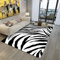 Kind Teppich 60 X 90 cm / 23.6 X 35.4, Schlafzimmer Teppich, 3D Teppiche Wohnzimmer Teppiche Weich rutschfest Teppich Für Wohnzimmer Schlafzimmer Bettvorleger Stilvolles Leopard-Zebra -8V7W5J9I4Z5P