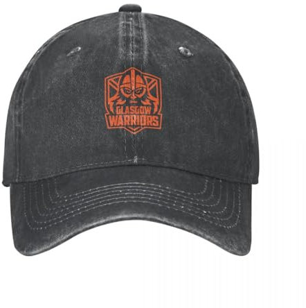 ZGGUOJU Herren Baseballmütze aus Reiner Baumwolle zur Beschattung Glasgow Warriors Rugby Team Cowboyhut Schaumstoff Party Hut Luxus Mütze Damen Herrengeschenk