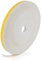 Flintronic Cinta Selladora Espuma, 1 Rollos 10M Burletes Puertas Tira de Sellado, 12mmx3mm, Espuma Burlete Adhesivo de Alta Densidad, para Anti Frío, Aislante, Ruido y Colisión (Blanco)