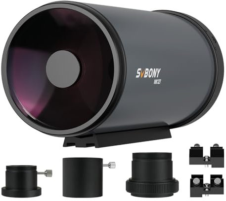 Svbony MK127 Erwachsene Teleskop 127mm Blende f/11.8 Teleskop für Astronomie, Maksutov Cassegrain OTA, Dual-Speed-Fokus katadioptrische OTA für visuelle Astronomie und Planetenforschung