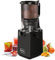 Fretta Extractor de Zumos y Verduras Automático, exprimidor de prensado en frío,gran calibre de 140 mm Slow Juicer, 250 W, función de masticación inversa, Sin BPA, fácil de instalar y limpiar
