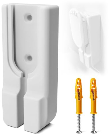 Support mural pour Vorwerk Kobold VK7, cintre aspirateur sans fil, organisateur d'accessoires de nettoyage, montage mural, rangement compact pour la maison, le garage, la buanderie, blanc
