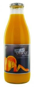 Produit Du Monde - Pur Jus Orange Brésil Bouteille Verre 1 Litre