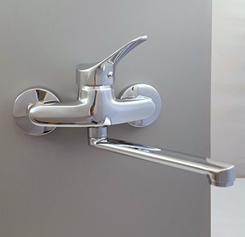 Wandarmatur für Waschtisch Badarmatur Armatur Wandanschluss