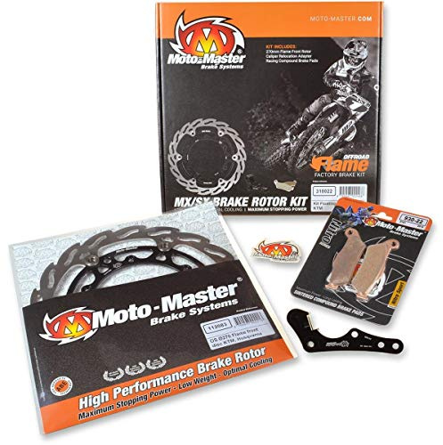 MotoMaster 310026 Moto-Master, Kit Oversize 270mm, Adapter, Pads, Front, YAMAHA 16 WR450