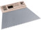 Parkettklebespachtel B3 mit - Holzgriff, gez. 180 mm