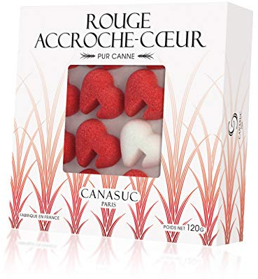 Sucre moulé - cœur - Canasuc