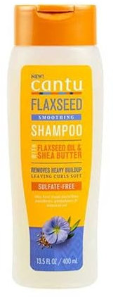 CANTU Flaxeed Glättendes Shampoo mit Leinöl und Sheabutter 13,5 oz 399,2 ml (1er Pack)