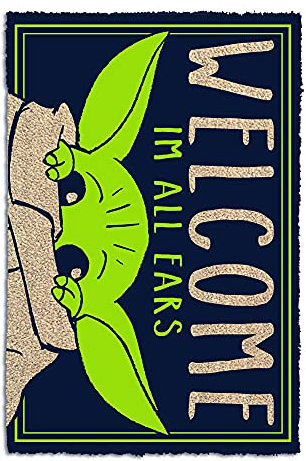 Star Wars (The Mandalorian) Fußmatte I Am All Ears