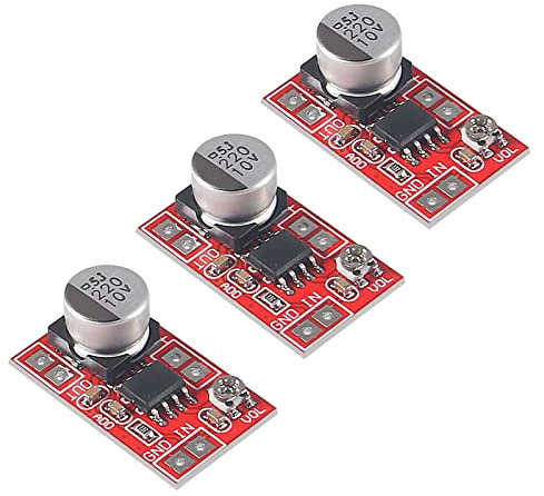 DWEII DC 5V-12V Micro Electret Amplifier MIC Condenser Mini Microphone Amplifier Board 3PCS